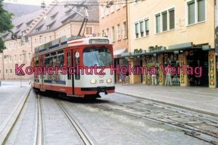 Freiburg Straßenbahn - Linie 4 - Wagen Nr. 212