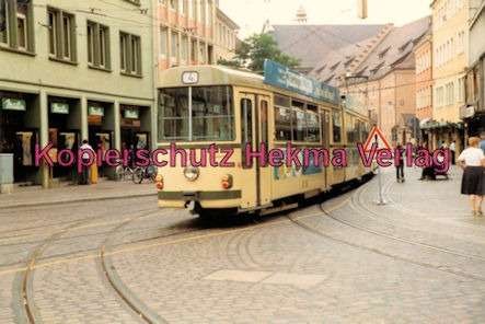 Freiburg Straßenbahn - Linie 4 - Wagen Nr. 201 - Bild 2