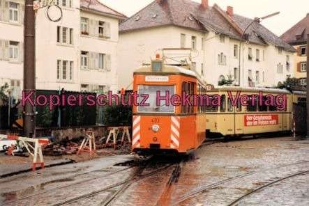 Freiburg Straßenbahn - Depot - Arbeitswagen Nr. 403 - Bild 1