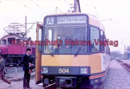 Karlsruhe Straßenbahn - Ettlingen-Stadt - Wagen Nr. 504 - Bild 2