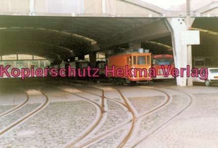 Straßenbahn Kiel - Arbeitswagen Nr. 354 im Depot - Bild 2