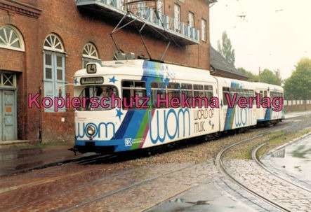 Kiel Straßenbahn - Endstation Holtenau - Linie 4 - Wagenzug