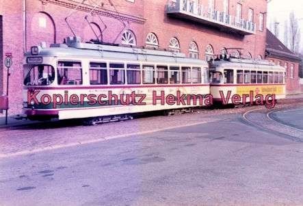 Kiel Straßenbahn - Endstation Holtenau - Linie 4 - Wagenzug