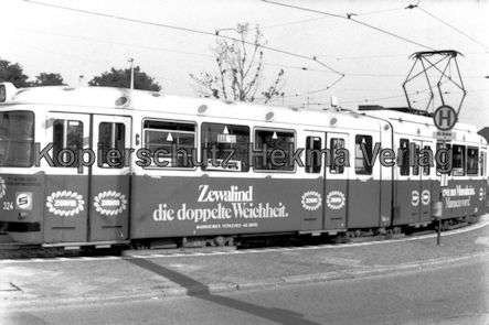 Mannheim Straßenbahn - Wagen Nr. 324