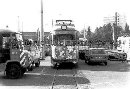 Mannheim Straßenbahn - Freiluftdepot Lutzenberg - Sonderwagen Nr. 319