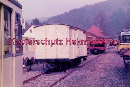 Schönau Museum - Güterwagen der OEG.