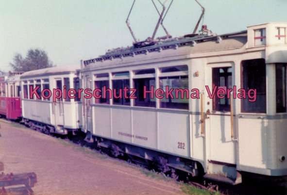 Schönberger Strand - Museumsbahnhof - Straßenbahn - Hannover Wagen Nr. 202