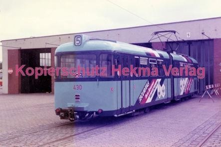 Bremen Straßenbahn - Depot - Linie 5 Wagen Nr. 430