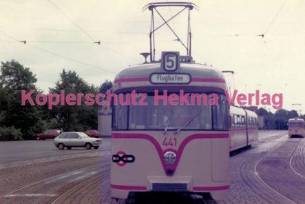 Bremen Straßenbahn - Hauptbahnhof - Linie 5 Wagen Nr. 441