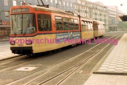 Darmstadt Straßenbahn - Langer Ludwig - Linie 8 Wagen Nr. 7604 - Bild 2