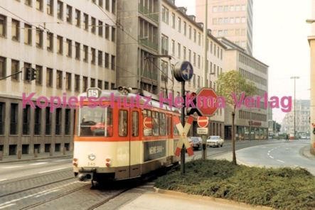 Frankfurt Straßenbahn - Theaterplatz - Linie 15 Wagen Nr. 240