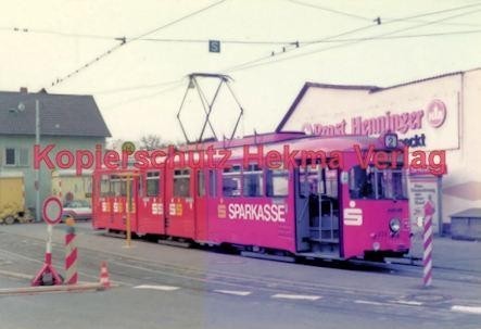 Heidelberg Straßenbahn - Eppelheim - Linie 2 Wagen Nr. 222