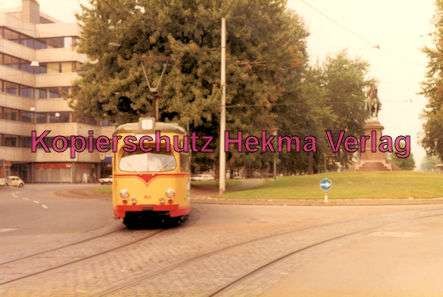 Karlsruhe Straßenbahn - Mühlburger Tor - GlTw. Nr. 164