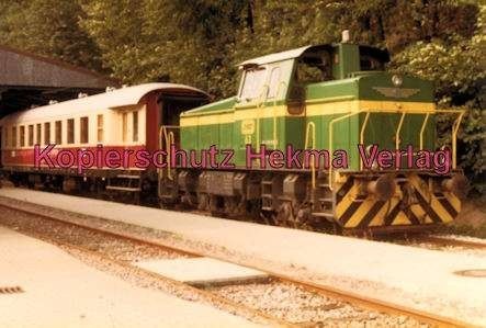 Karlsruhe Straßenbahn - Bahnhofsfest - Bad Herrenalb - Diesellok Nr. 63 mit dem "Barwagen"
