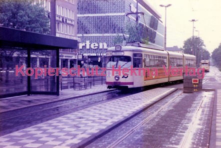 Krefeld Straßenbahn - Linie 041 Wagen Nr. 808