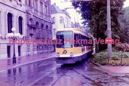 Krefeld Straßenbahn - Linie 042 Wagen Nr. 842