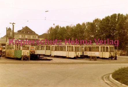 Ludwigshafen Straßenbahn - Depot Luitpoldhafen - Verschiedene Wagen