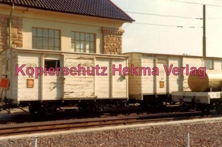 Ludwigshafen Rhein-Haardtbahn - Depot Bad Dürkheim - Güterwagen Nr. 28 und Nr. 29