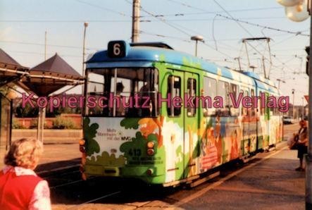 Mannheim Straßenbahn - Linie 6 Wagen Nr. 413 - Bild 2