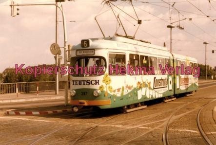 Mannheim Straßenbahn - Linie 5 Wagen Nr. 397 - Bild 1