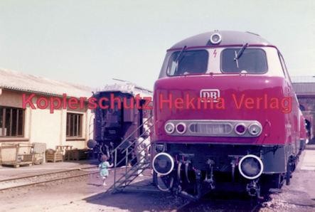 Offenburg Eisenbahn - Ausbesserungswerk - Lok Nr. V 160