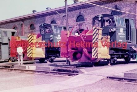 Offenburg Eisenbahn - Ausbesserungswerk - Schneeräumfahrzeuge - Bild 3