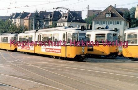 Stuttgart Straßenbahn - mehrere Wagen