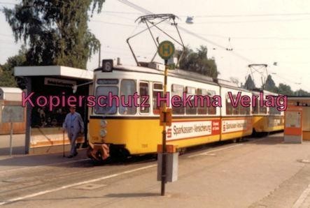 Stuttgart Straßenbahn - Stuttgart Möhringen - Linie 6 Wagen Nr. 709