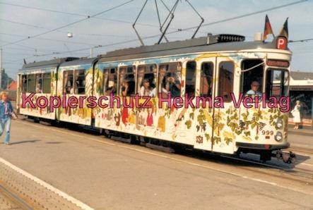 Stuttgart Straßenbahn - Stuttgart Möhringen - Party-Wagen Nr. 999 - Bild 2