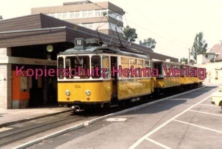 Stuttgart Zahnradbahn - Marienplatz-Degerloch - Bahnhof Degerloch - Linie 10 Wagen Nr. 104 - Bild 1