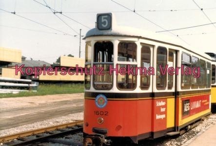Stuttgart Straßenbahn - Depot Degerloch - Wagen Nr. 1602 - Bild 1