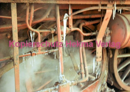 Landau/Pfalz Eisenbahn - Bahnbetriebswerk Landau - Lok 94 1247 - Vereisung