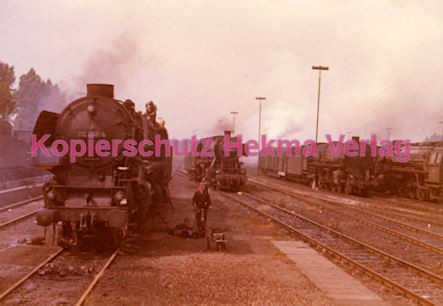 Rheine Eisenbahn - Bahnbetriebswerk Rheine - Lok 012 058-4