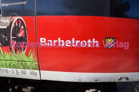 Neustadt Wstr.-Süd Eisenbahn - Bahnhaltepunkt Neustadt-Süd - RB 51 Barbelroth - Zug 643 518