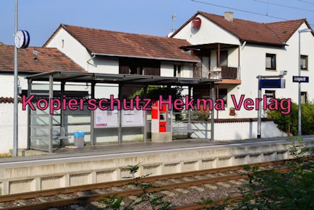 Jockgrim Eisenbahn - Bahnhof Jockgrim - Bahnsteig