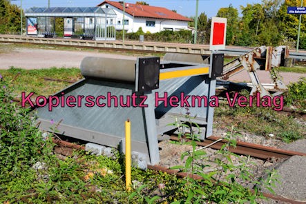 Wörth Eisenbahn - Wörth Haltestelle Alte Bahnmeisterei - Prellbock