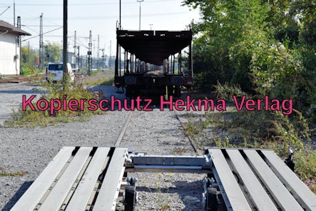 Wörth Eisenbahn - Wörth Haltestelle Alte Bahnmeisterei - Auto-Verlade-Rampe