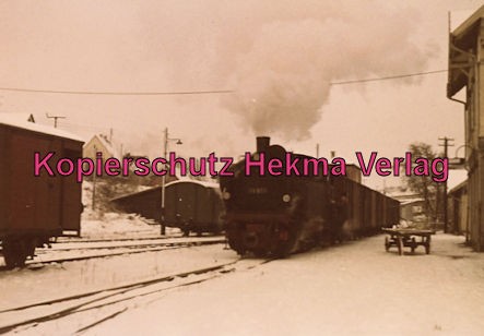 Bottwartalbahn Schmalspur-Eisenbahn - Bahnhof Beilstein - Lok 99 651