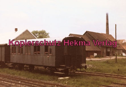 Bentheimer Eisenbahn A. G. - Bahnhof Haselüne - Personenwagen