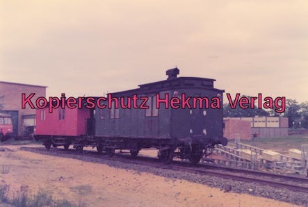 Hamburg Eisenbahn - Bw Kaltenkirchen - Heizwagen, früher Packwagen