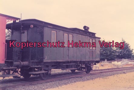 Hamburg Eisenbahn - Bw Kaltenkirchen - Heizwagen, früher Packwagen