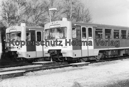 AKN Eisenbahn GmbH - Bw Kaltenkirchen - Triebwagen