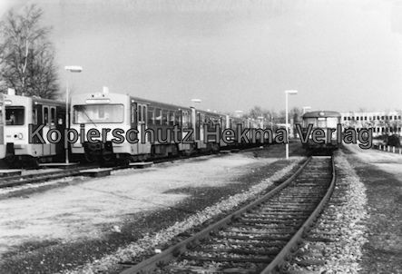 AKN Eisenbahn GmbH - Bw Kaltenkirchen - Triebwagen