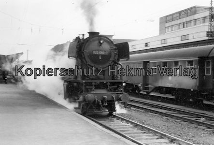 Saarbrücken Eisenbahn - BW Saarbrücken - Lok 023 060-7