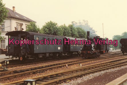 Achertalbahn - Bahnhof Achern - Dampflok 89 7159