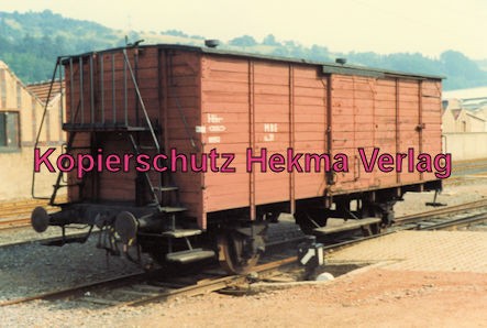 Merzig-Büschfelder Eisenbahn - Bahnhof Merzig-Ost - Güterwagen