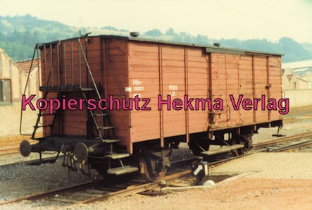 Merzig-Büschfelder Eisenbahn - Bahnhof Merzig-Ost - Güterwagen