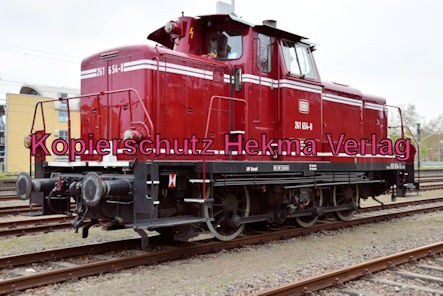 Speyer Eisenbahn - Speyer Hbf Nebengleis - Diesellok 261 654-8