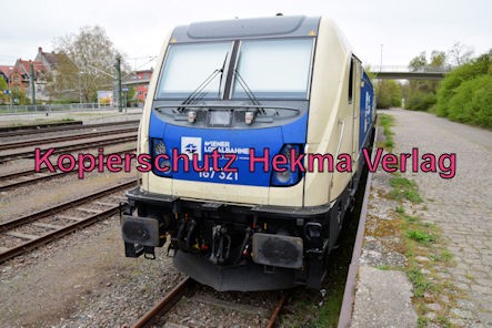 Speyer Eisenbahn - Speyer Hbf Nebengleis - Wiener Lokalbahnen Carco - 91 80 6187 322-3 D-WLC