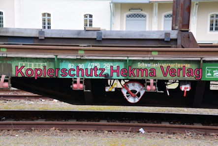 Speyer Eisenbahn - Speyer Hbf - Schwellentransportwagen 82 80 4719 293-9